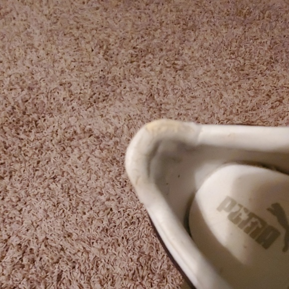 Puma Turin White with Brown Corduroy - Picture 6 of 8